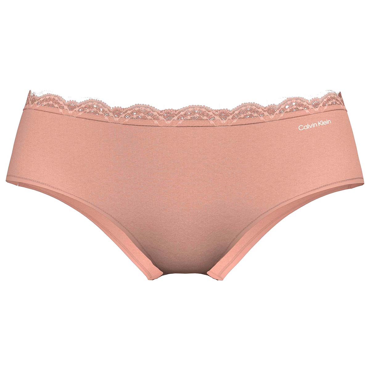 Calvin Klein Microfiber Stretch hipster trusse, rosa - LV00QD5273 - PWO - Mahogany Rose