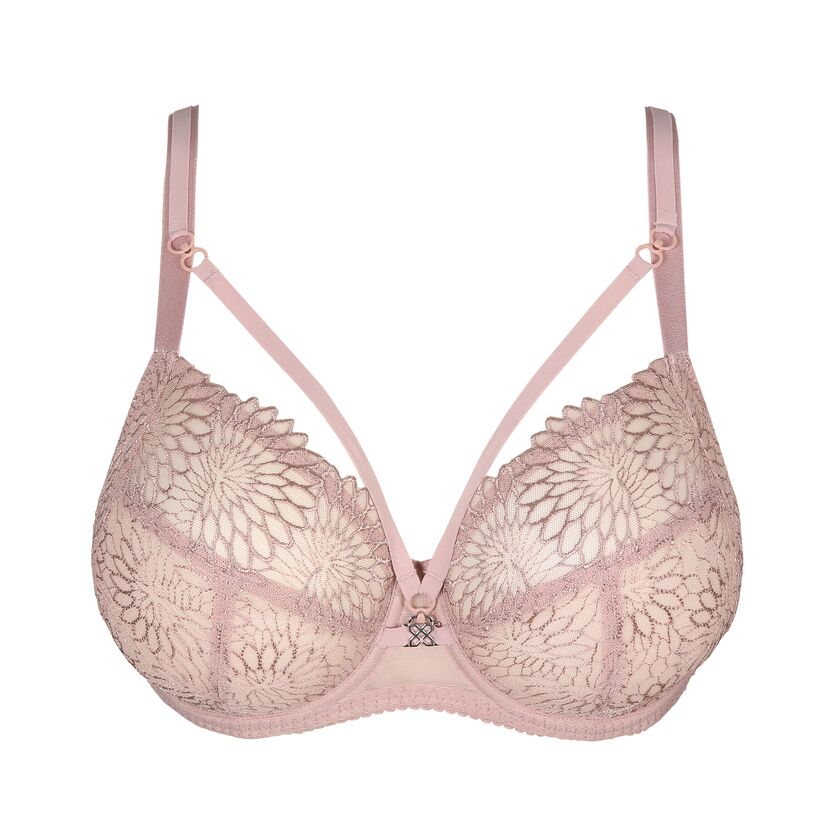 PrimaDonna Sophora BH med bøjle, rosa - 0163180-81 - BDS - Bois De Rose