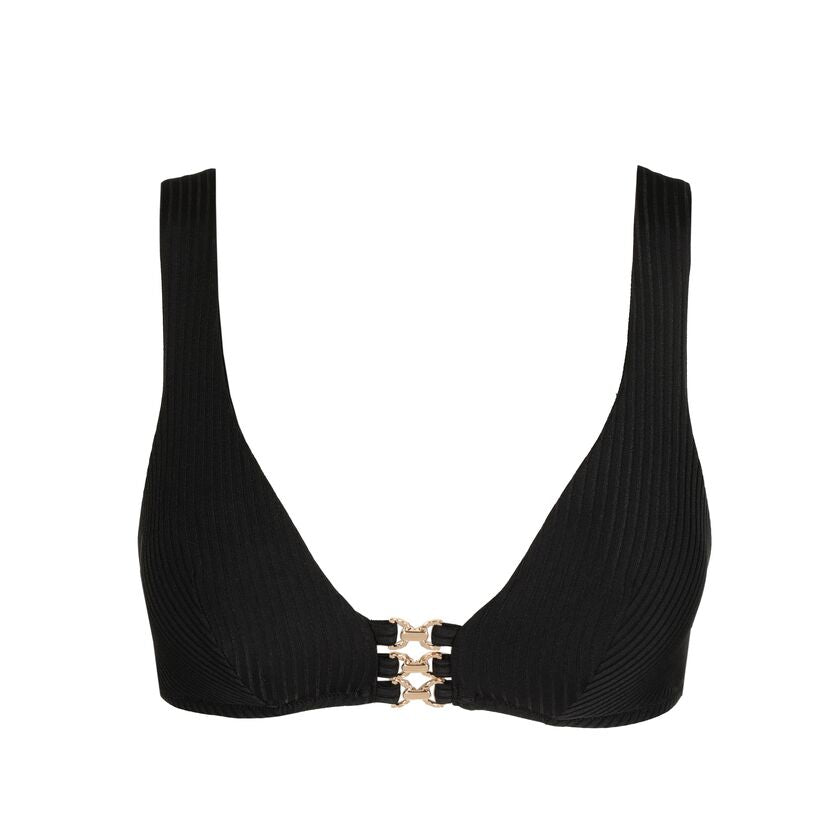 Marie Jo Emly bikini top uden bøjle, sort - 1007713 - ZWA - Black