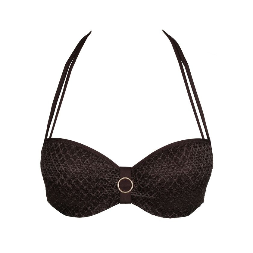 Marie Jo Tomar bikini top med bøjle, brun - 1007819 - EAR - Earth