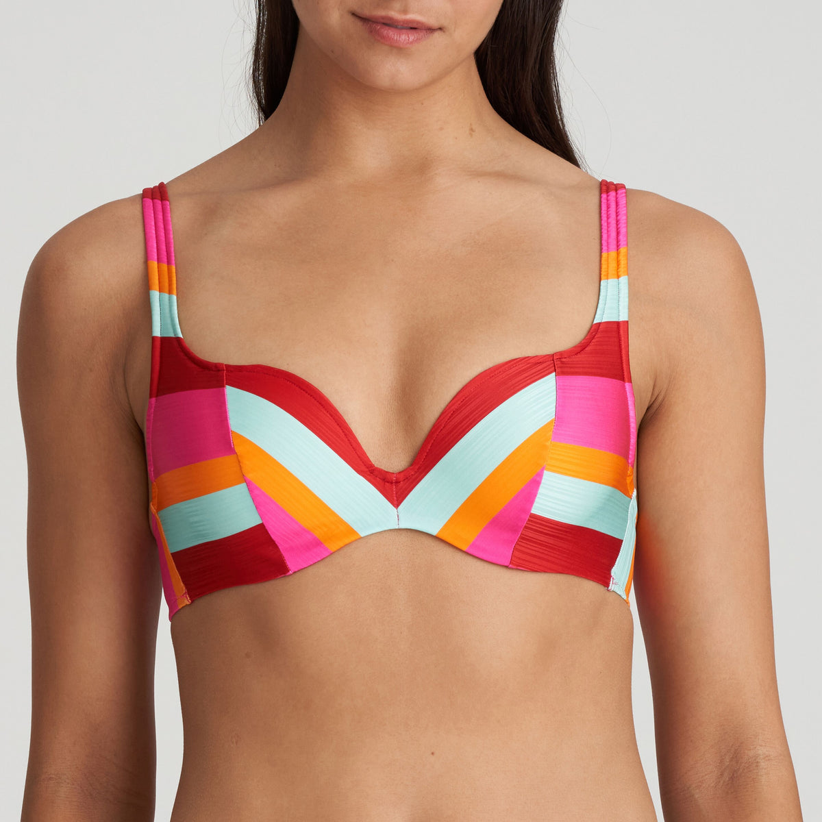 Marie Jo Tenedos bikini top med bøjle, multi - 1006216 - JAZ - Jazzy