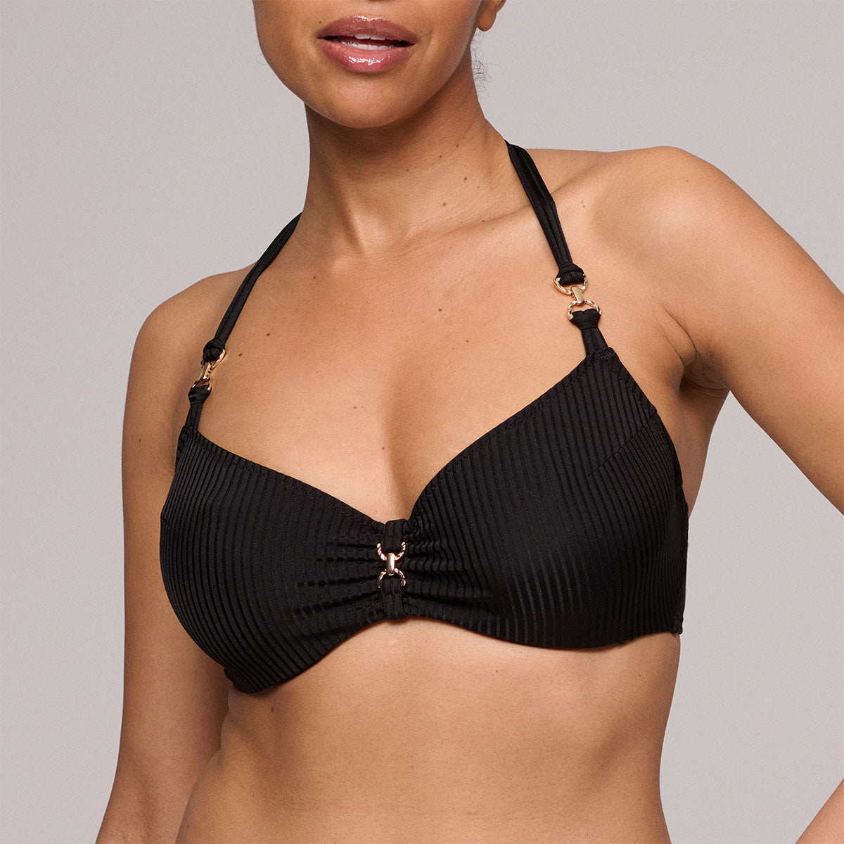 Marie Jo Emly bikini top med bøjle, sort - 1007710 - ZWA - Black