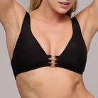 Marie Jo Emly bikini top uden bøjle, sort - 1007713 - ZWA - Black