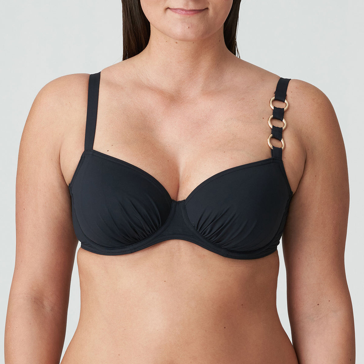 PrimaDonna Damietta bikini top med bøjle, sort - 4011610 - ZWA - Black
