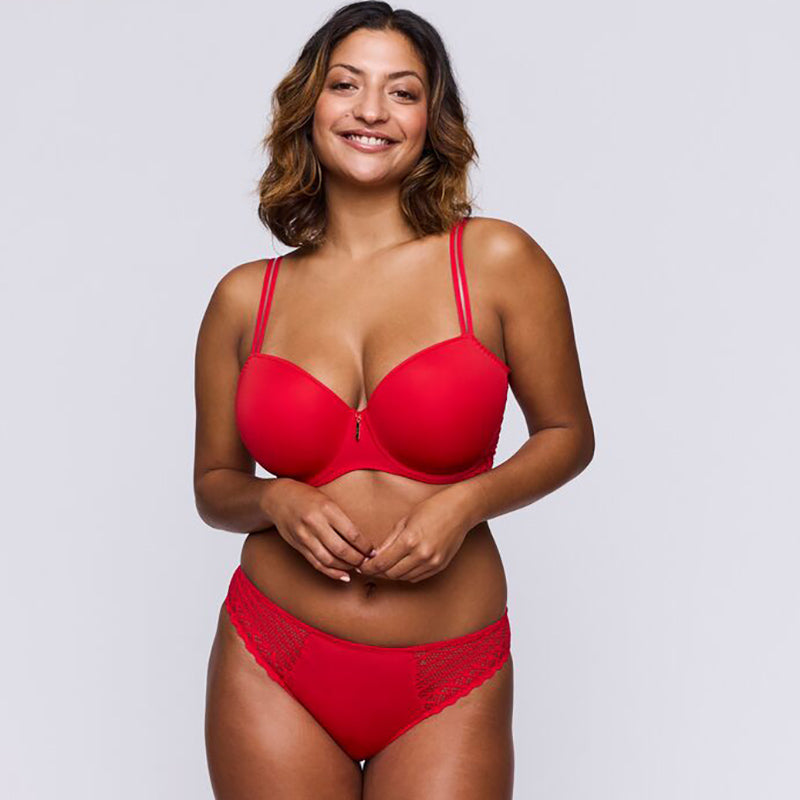 PrimaDonna Twist East End balconette BH, rød - 0241932 - TRR - True Red