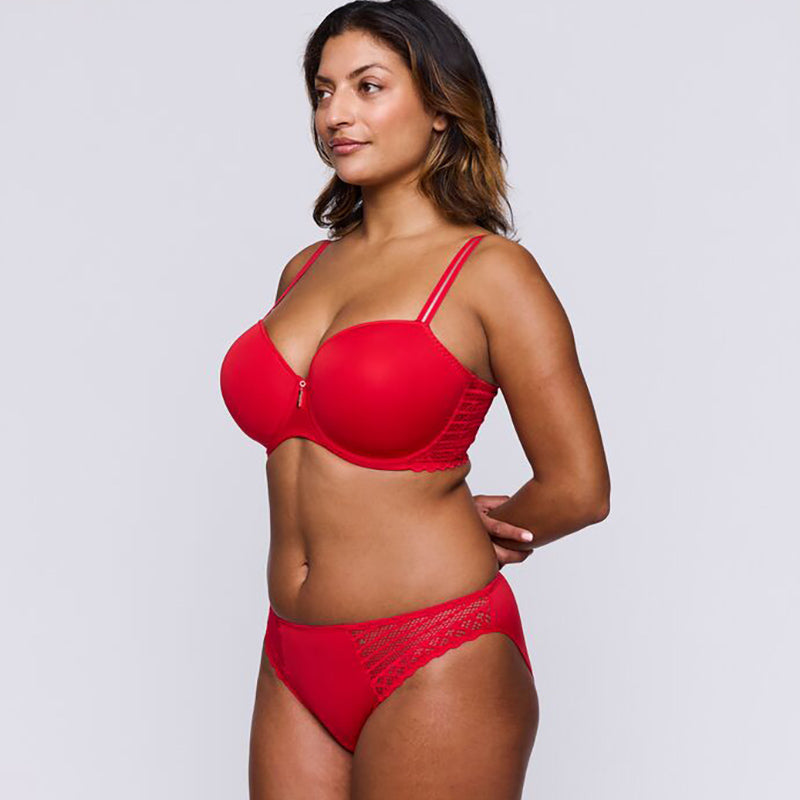 PrimaDonna Twist East End balconette BH, rød - 0241932 - TRR - True Red