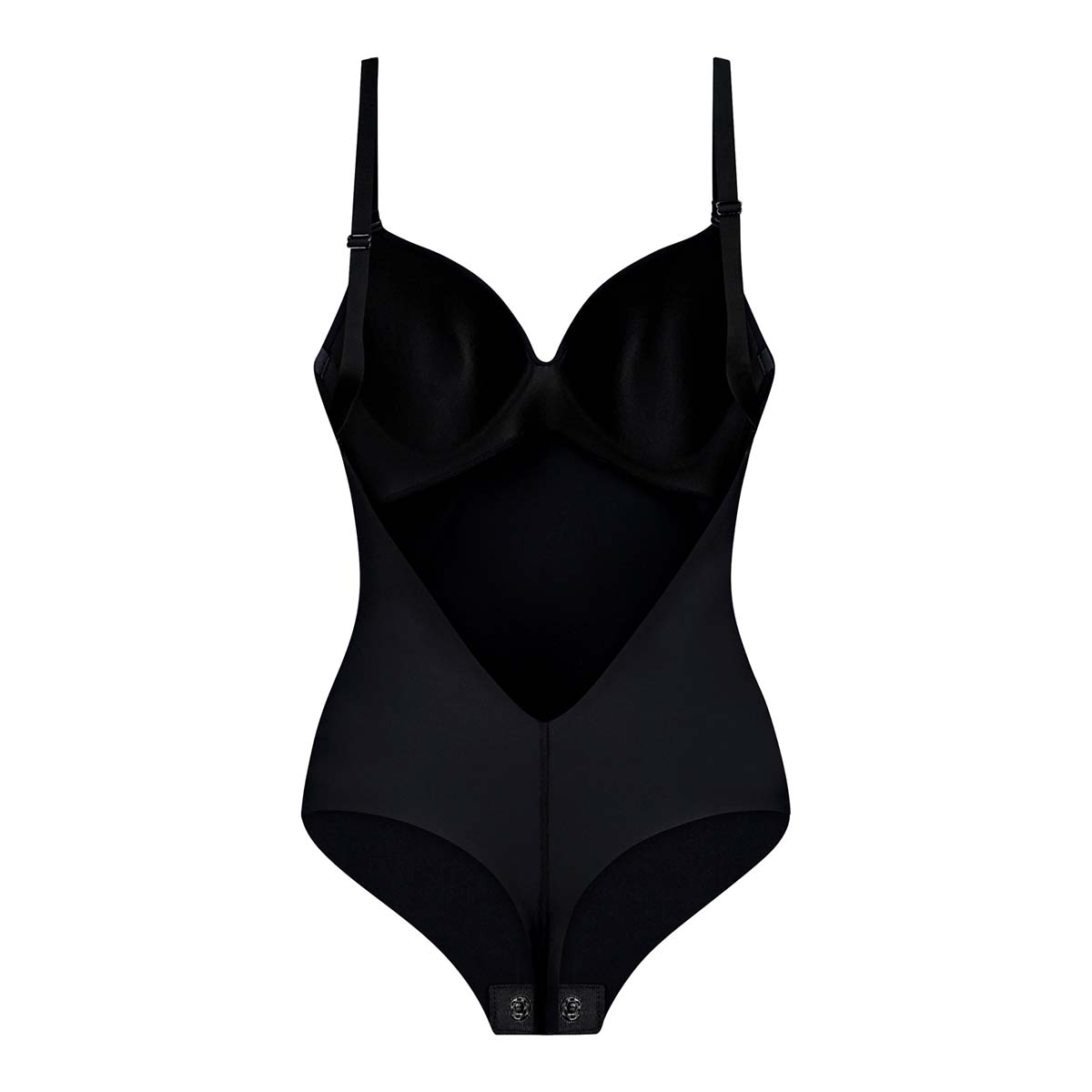 Bye Bra bodystocking, sort - LBBTHO - Black - Black