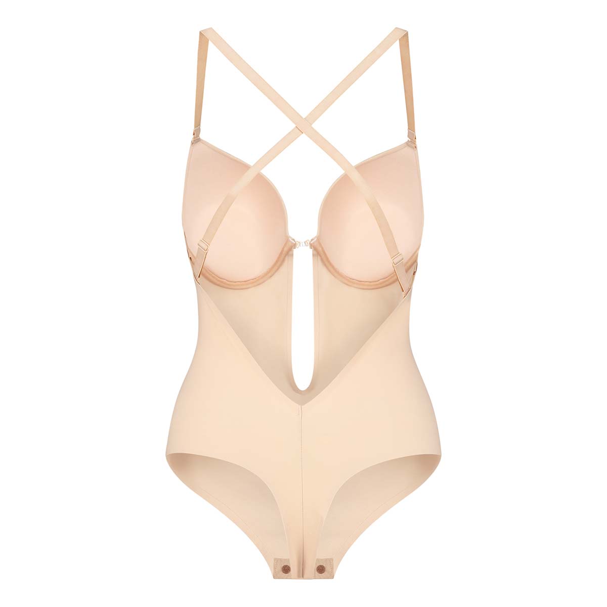Bye Bra Sensual bodystocking, beige - LBSBOD - Beige - Beige