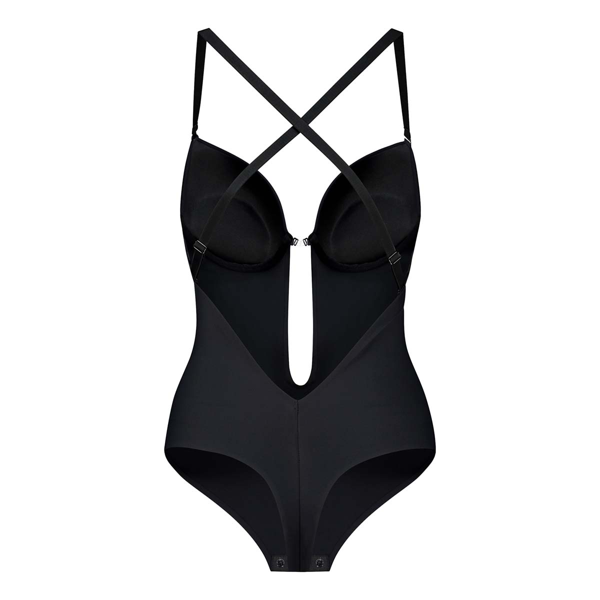 Bye Bra Sensual bodystocking, sort - LBSBOD - Black - Black