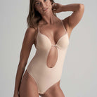 Bye Bra Sensual bodystocking, beige - LBSBOD - Beige - Beige