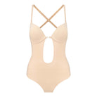 Bye Bra Sensual bodystocking, beige - LBSBOD - Beige - Beige