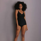 Rosa Faia Maily Tankini bikini top med bøjle, sort - 8880-1 - 001 - Black