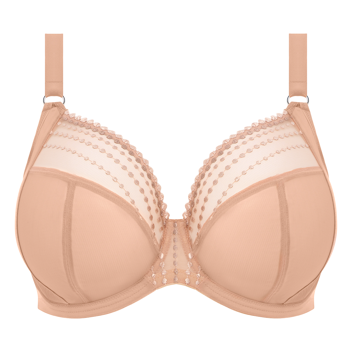 Elomi Matilda plunge BH, lyserød - EL8900 - PLH - Pearl Blush