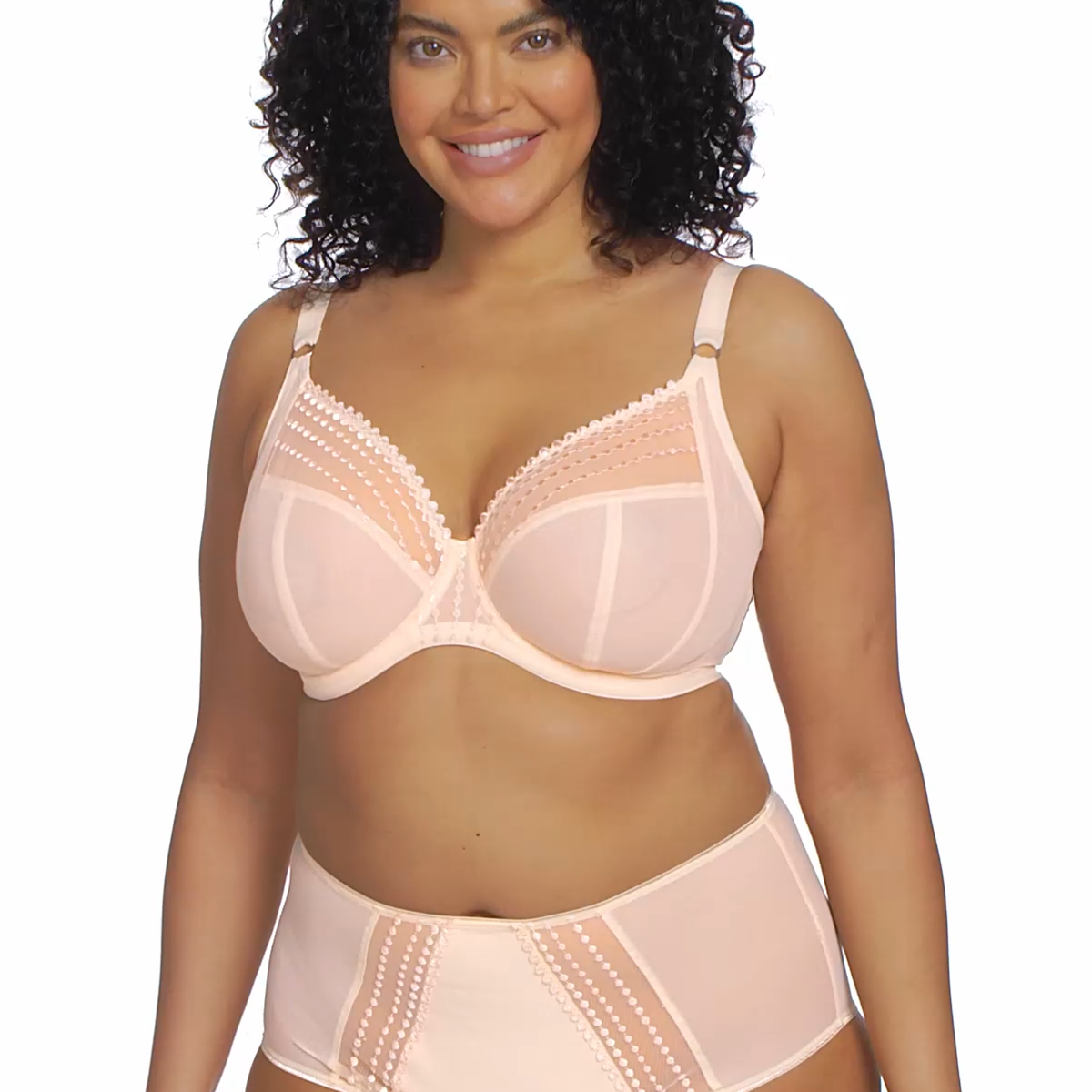 Elomi Matilda maxi trusse, lyserød - EL8906 - PLH - Pearl Blush