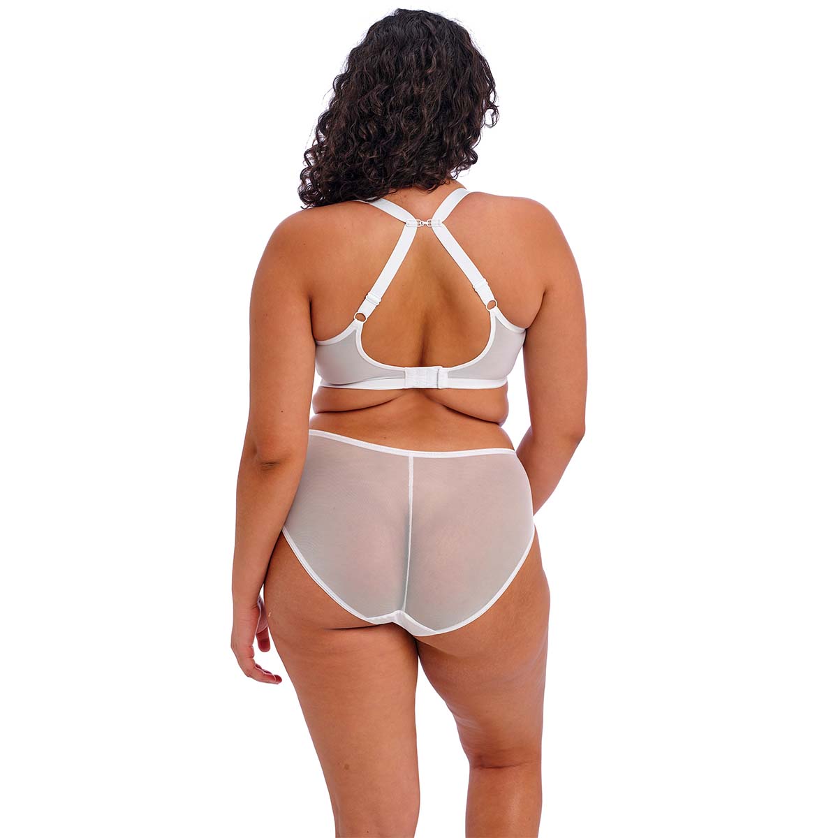 Elomi Matilda plunge BH, hvid - EL8900 - WHE - White