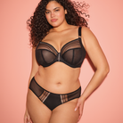 Elomi Matilda plunge BH, sort - EL8900 - BLK - Black