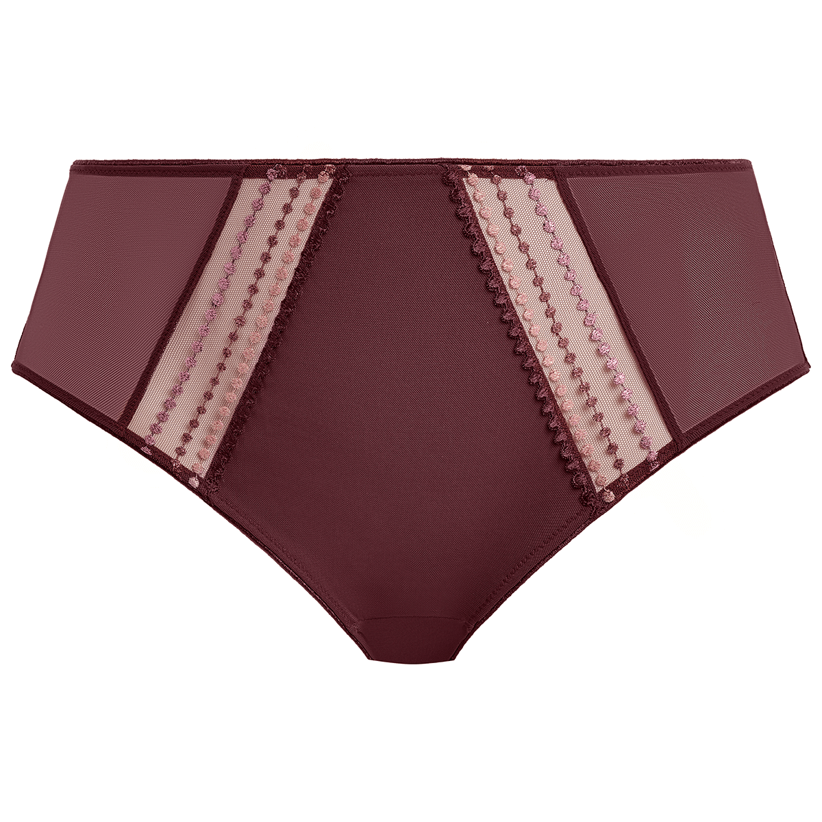 Elomi Matilda maxi trusse, bordeaux - EL8906 - SUM - Sugarplum
