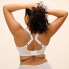 Elomi Matilda plunge BH, hvid - EL8900 - WHE - White