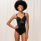 Triumph True Shape Sensation bodystocking, sort - 10162590 - 0004 - Black