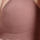 Sloggi Zero Microfibre 2.0 Soft BH uden bøjle, rosa - 10214720 - 1141 - Cacao