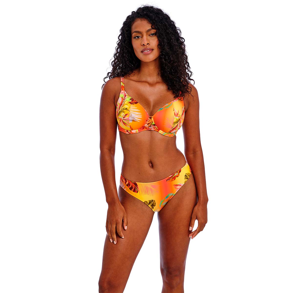 Freya Miami Sunset bikini top med bøjle, multi - AS204902 - PAP - Papaya