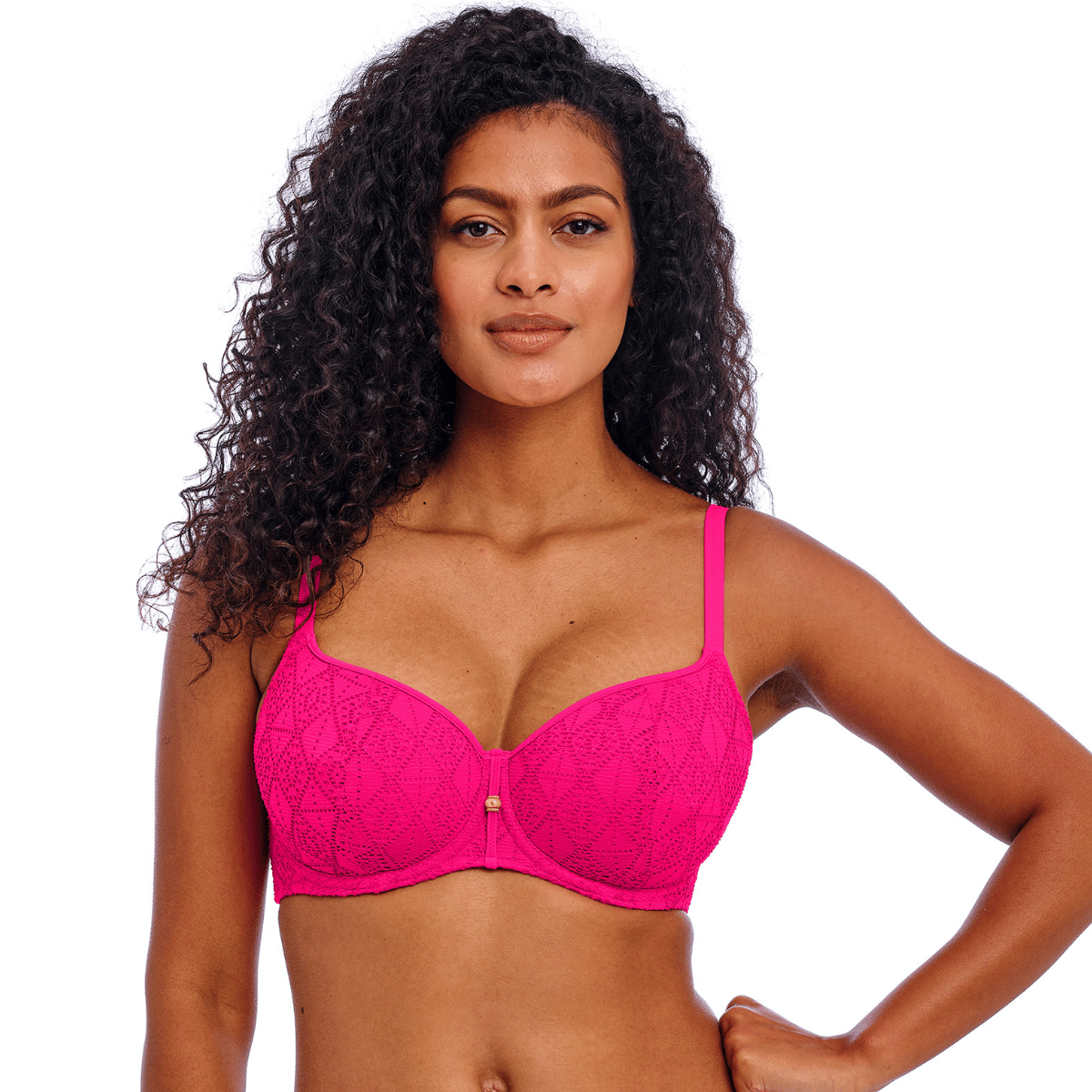 Freya Nomad Nights bikini top med bøjle, pink - AS205403 - FUA - Fuchsia