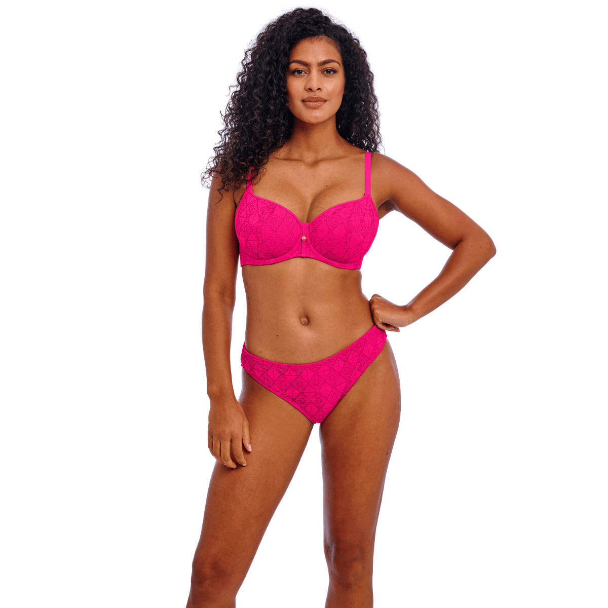 Freya Nomad Nights bikini top med bøjle, pink - AS205403 - FUA - Fuchsia