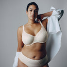 Chantelle EasyFeel Norah BH med bøjle, natural - C13F10 - 0NL - Talc