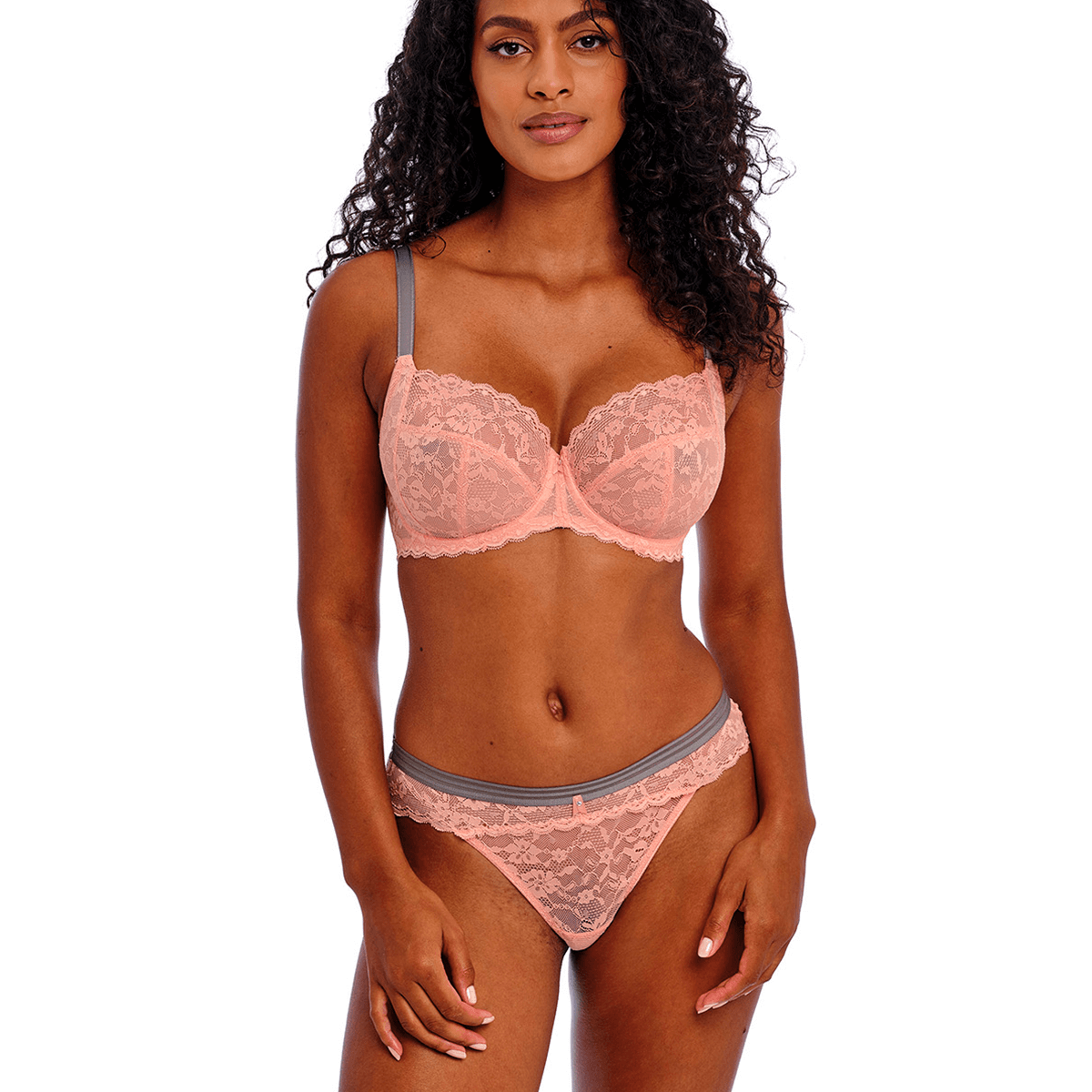 Freya Offbeat BH med bøjle, lyserød - AA5451 - ROP - Rosehip