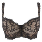 Aubade Danse Des Sens balconette BH, sort - OG14-02 - NOIR - Noir
