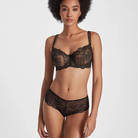 Aubade Danse Des Sens balconette BH, sort - OG14-02 - NOIR - Noir