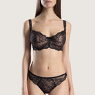 Aubade Danse des sens balconette BH, sort - OG14 - NOIR - Black