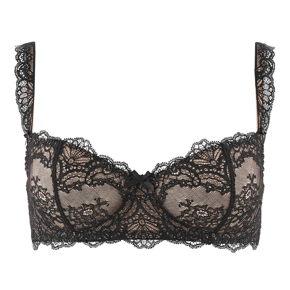 Aubade Danse des sens balconette BH, sort - OG14 - NOIR - Black