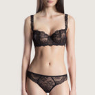 Aubade Danse des sens balconette BH, sort - OG14 - NOIR - Black