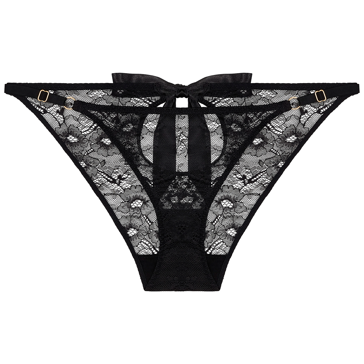 Aubade Boîte à Désir hipster trusse, sort - P020C-6 - BLAK - Black