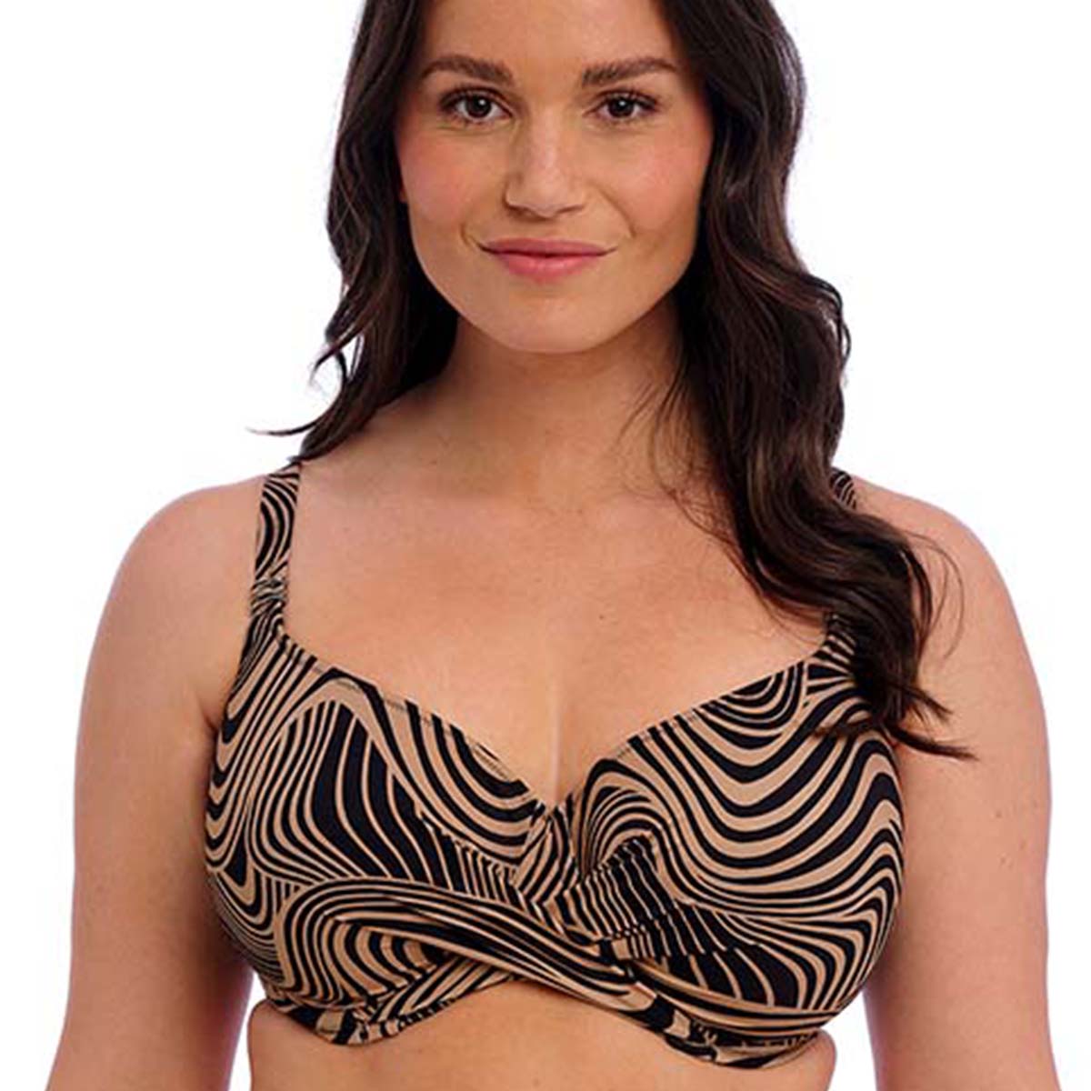 Fantasie Pemba Island bikini top med bøjle, brun - FS505405 - MOA - Mocha