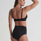 Bye Bra Laminated High Flow menstruationstrusse, sort - PRLHB - Black - Black