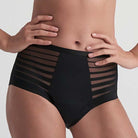 Bye Bra Lace High Flow menstruationstrusse, sort - PHBRLC - Black - Black