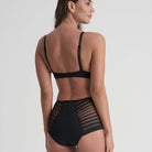 Bye Bra Lace High Flow menstruationstrusse, sort - PHBRLC - Black - Black