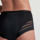 Bye Bra Lace Medium Flow menstruationstrusse, sort - PHPSLC - Black - Black