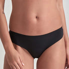 Bye Bra Laminated Low Flow menstruationstrusse, sort - PRDLT - Black - Black