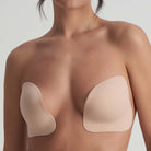 Bye Bra Push-up Cups selvsiddende BH, beige - PUPCUP - Beige - Beige
