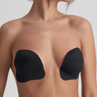 Bye Bra Push-up Cups selvsiddende BH, sort - PUPCUP - Black - Black