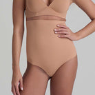 Bye Bra Sculpting High Waist g-streng, nude - SCPHWT - Honey - Honey