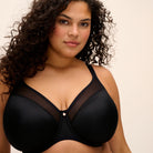 Elomi Smooth BH med bøjle, sort - EL4301 - BLK - Black