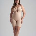 Bye Bra Sculpting Bodysuit bodystocking, beige - SCPBDV - Beige - Beige