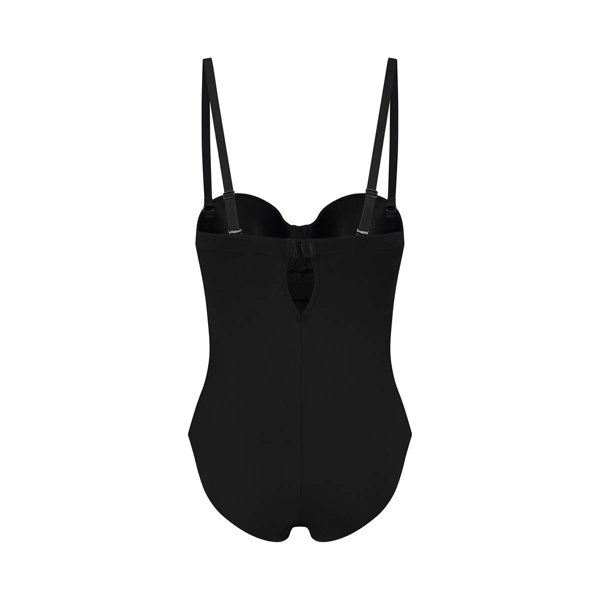 Bye Bra Sculpting Padded Wire bodystocking, sort - SCPBPW - Black - Black