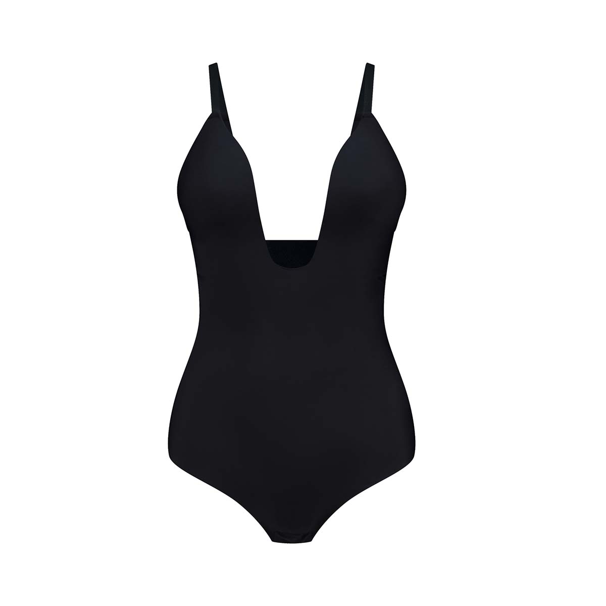 Bye Bra Sculpting Bodysuit bodystocking, sort - SCPBDVT - Black - Black