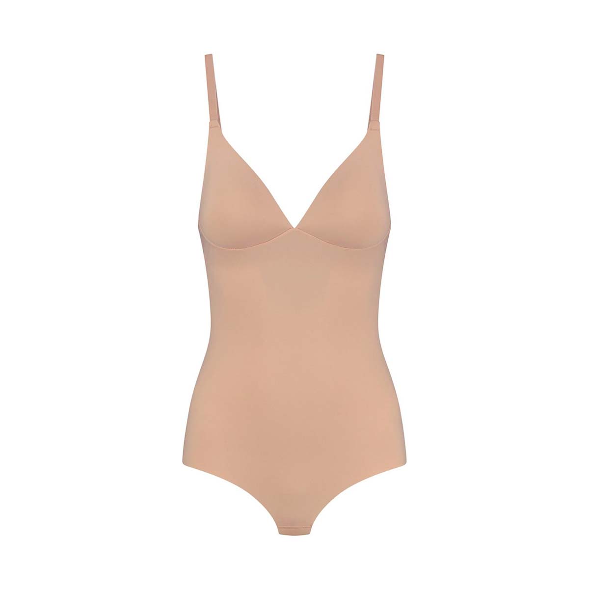 Bye Bra Sculpting Bodysuit bodystocking, beige - SCPBWF - Beige - Beige