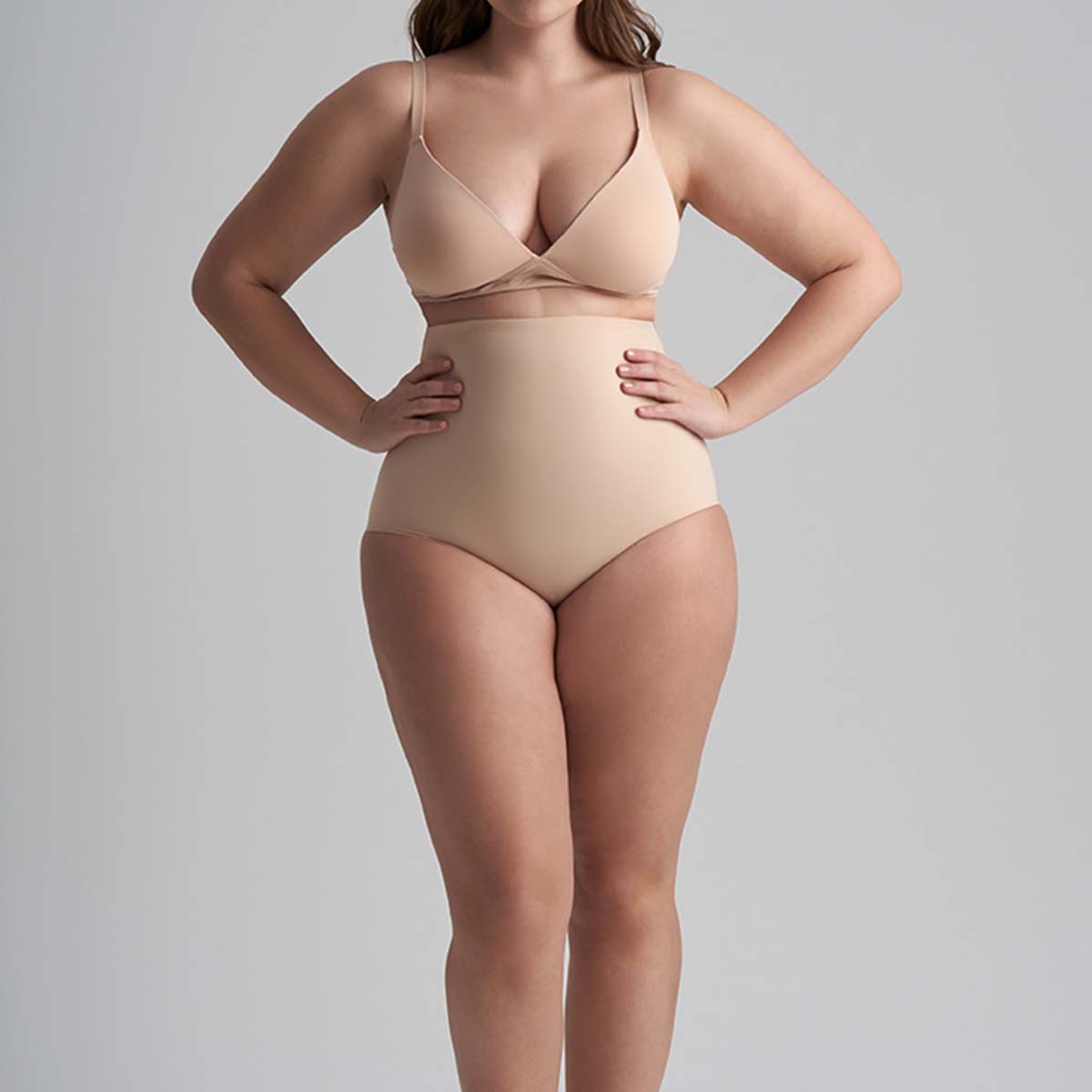 Bye Bra Sculpting High Waist maxi trusse, beige - SCPHWB - Beige - Beige